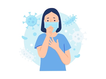 woman protective mask coughing because bacteria viruses air concept illustration 199628 24